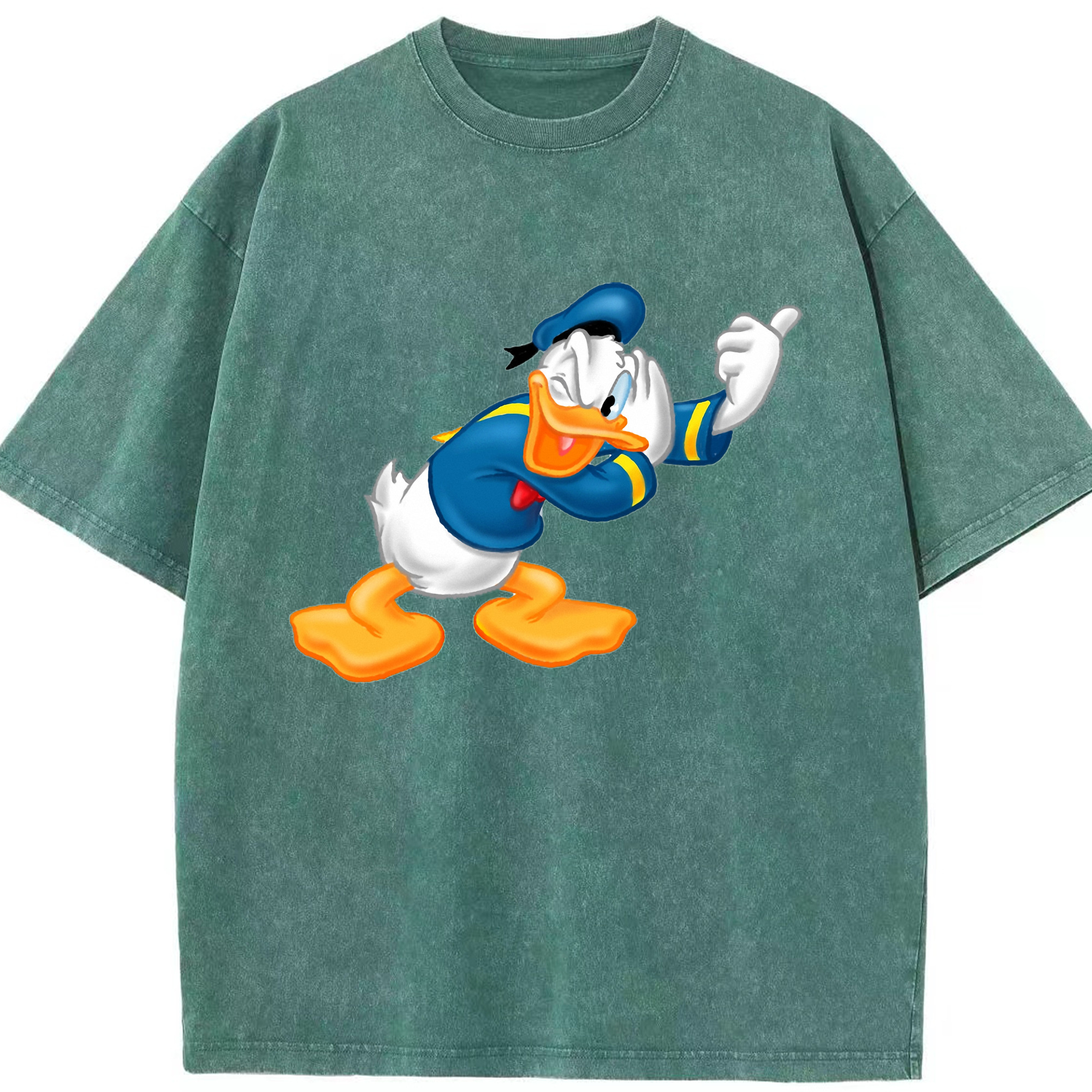 （画像用） ミッキーマウス Mickey Mouse 綿100% ヴィンテージ風 半袖Tシャツ（フロントプリント）